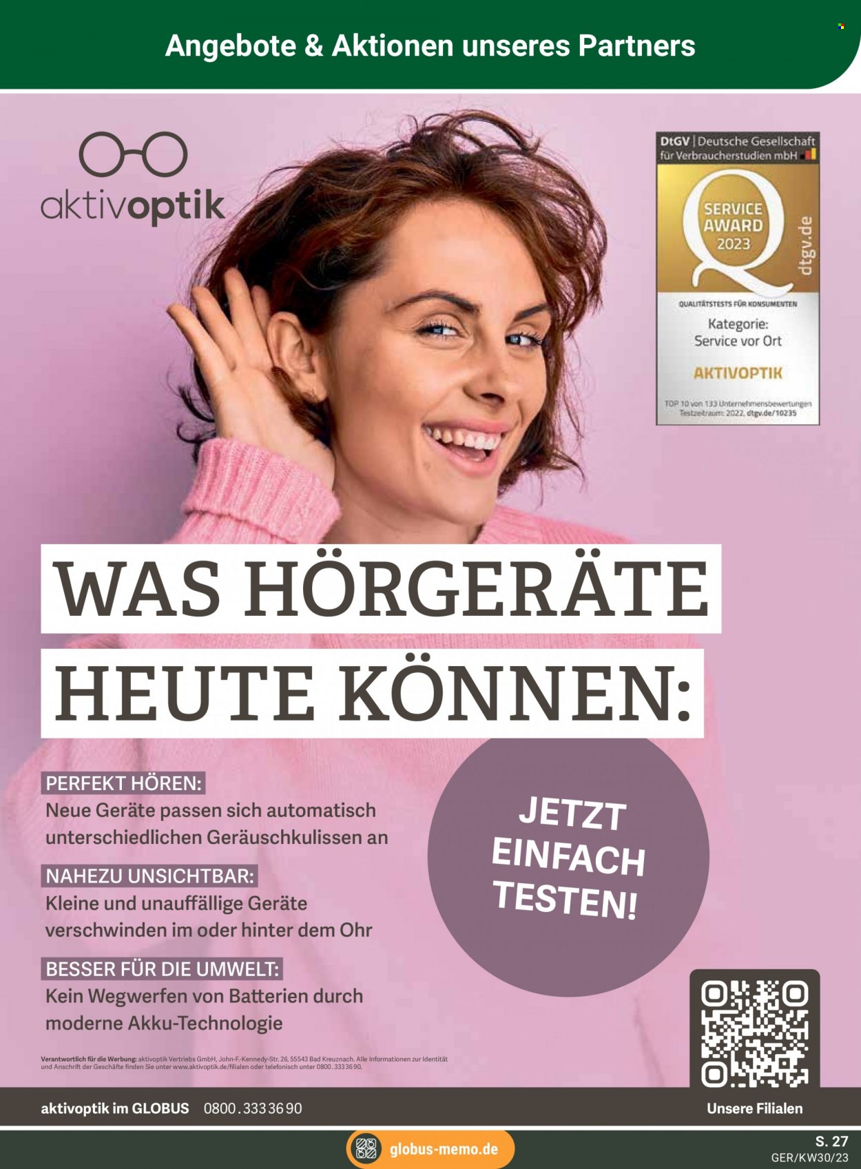 Globus Prospekte  - 24.07.2023 - 29.07.2023. Seite 30