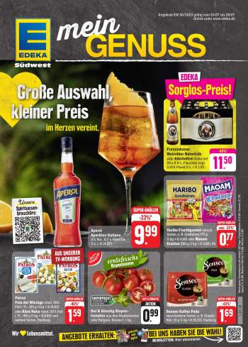 Prospekte Edeka - 24.07.2023 - 29.07.2023.