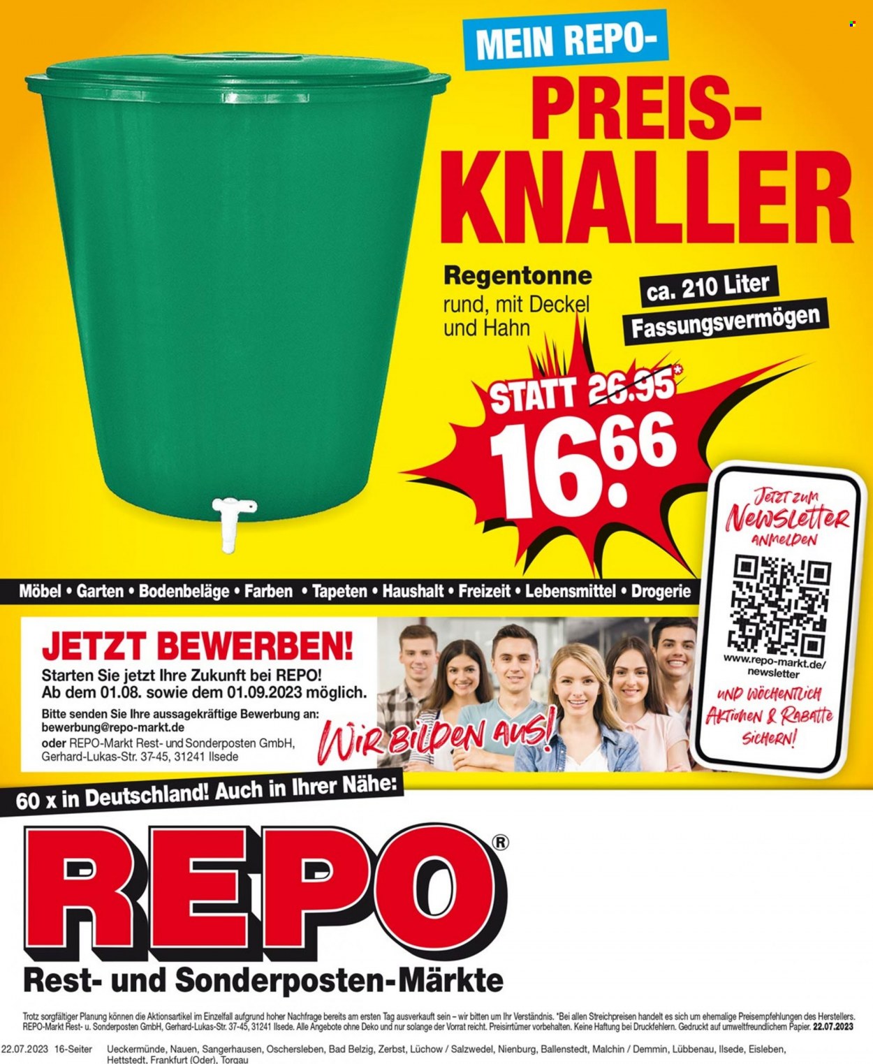 Repo Prospekte  - 24.07.2023 - 29.07.2023. Seite 16