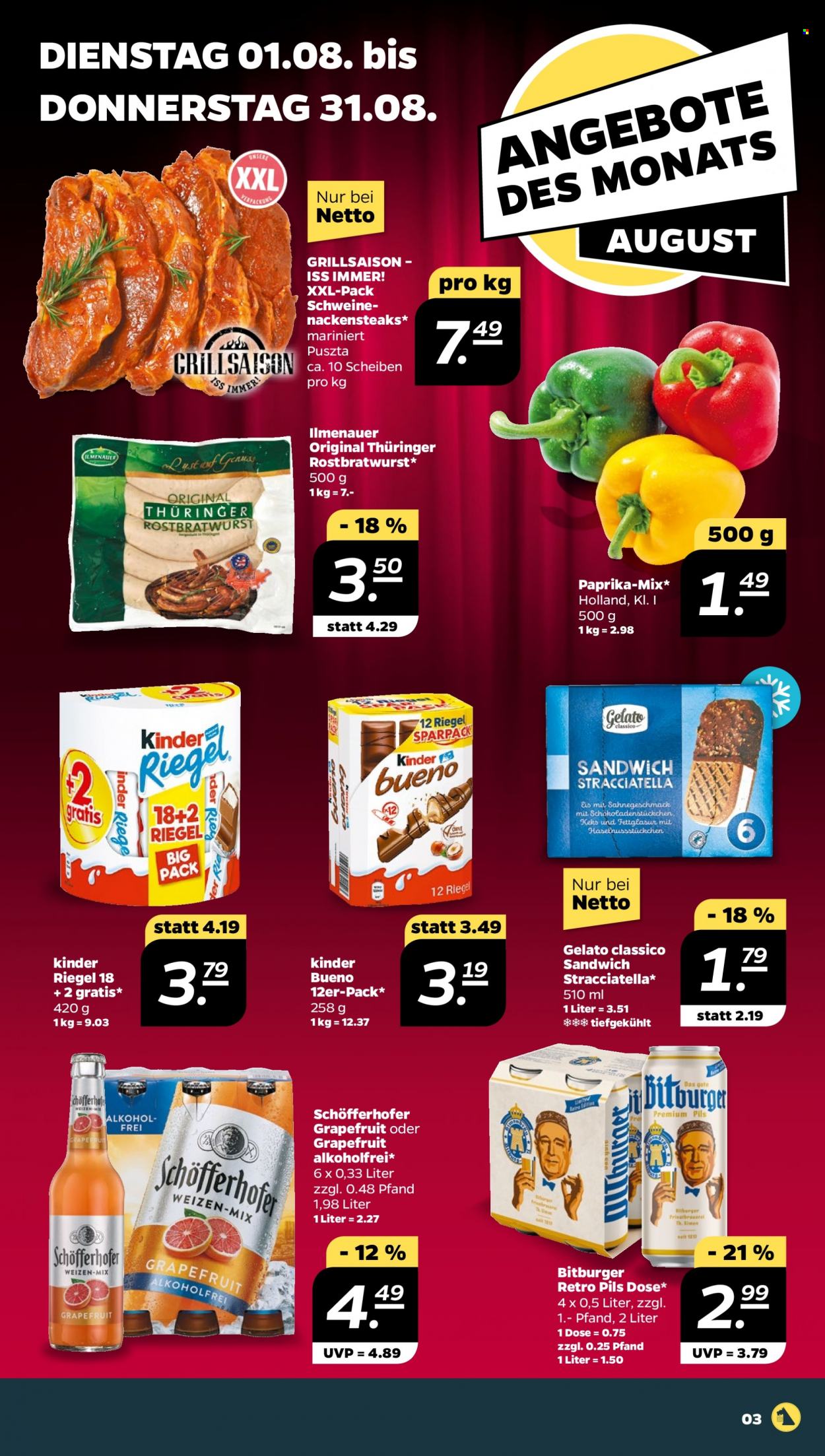 Netto Prospekte  - 31.07.2023 - 5.08.2023. Seite 3