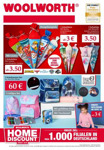 Prospekte Woolworth - 27.07.2023 - 9.08.2023.