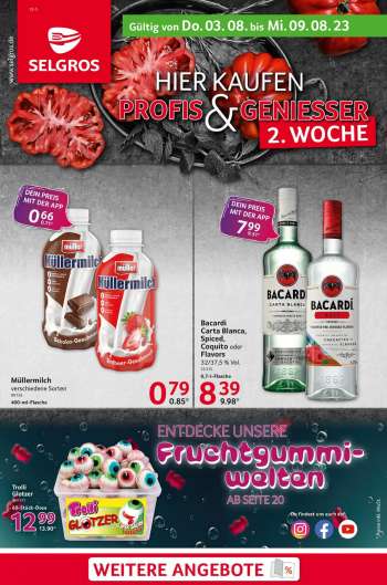 Prospekte Selgros - 3.08.2023 - 9.08.2023.