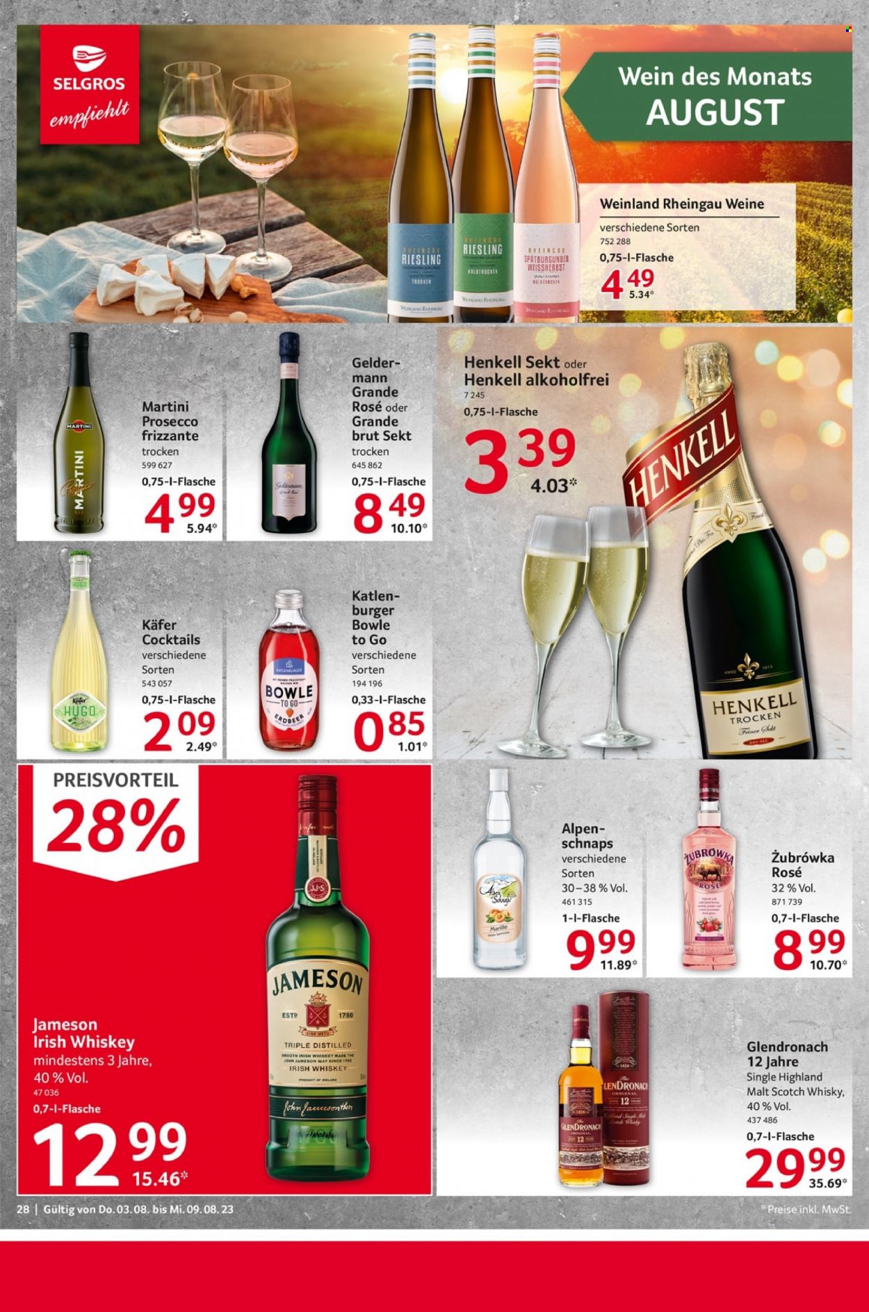 Selgros Prospekte  - 3.08.2023 - 9.08.2023. Seite 28