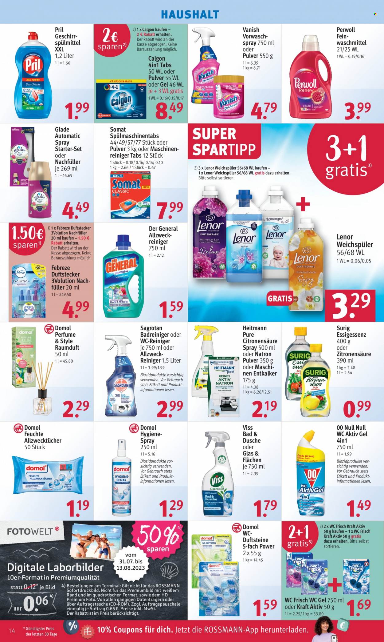 Rossmann Prospekte  - 31.07.2023 - 4.08.2023. Seite 14
