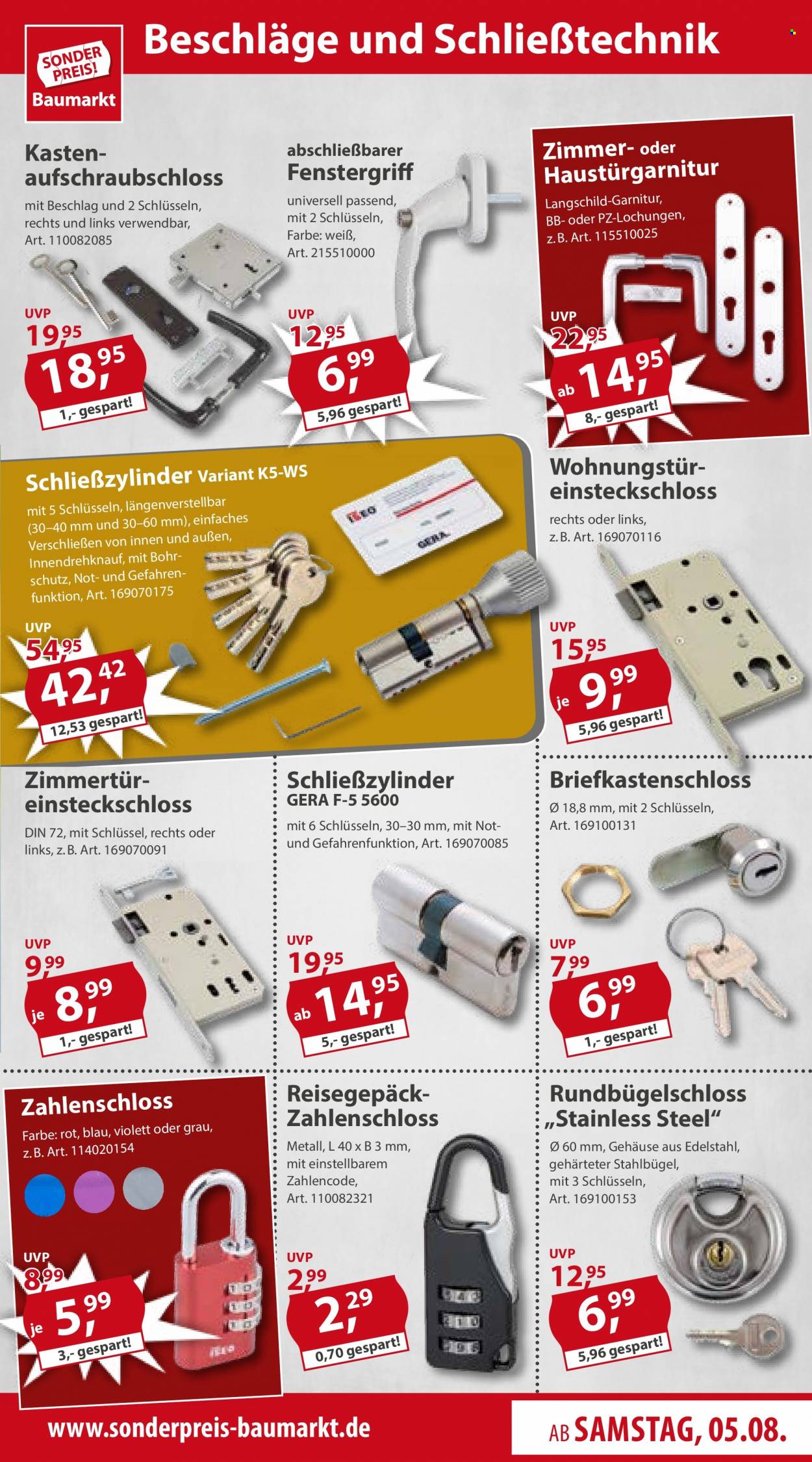Sonderpreis-Baumarkt Prospekte  - 5.08.2023 - 11.08.2023. Seite 11