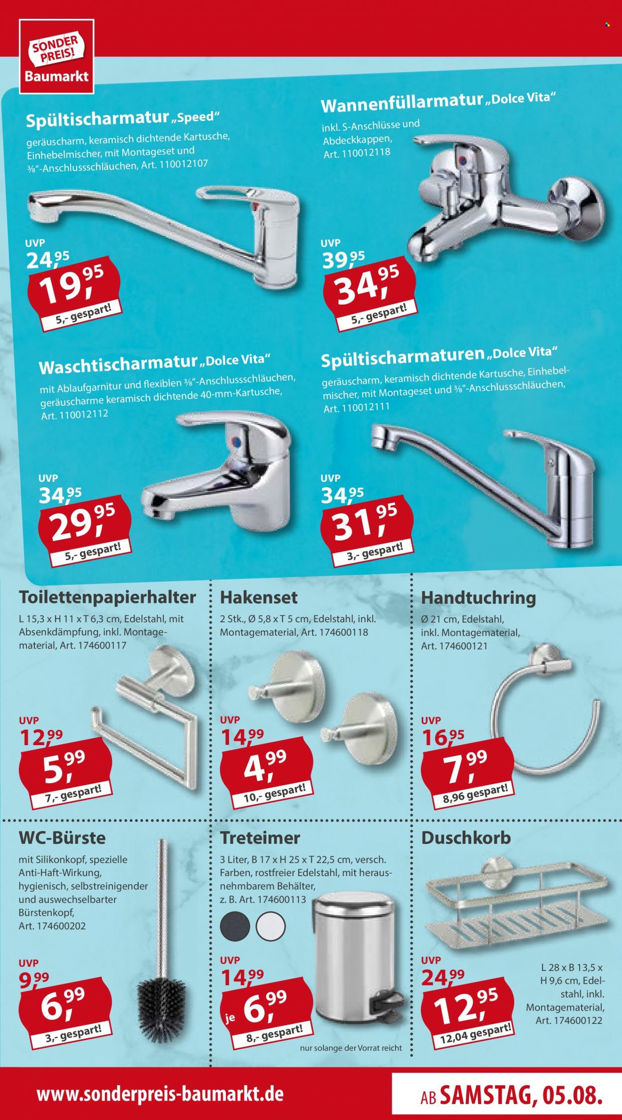 Sonderpreis-Baumarkt Prospekte  - 5.08.2023 - 11.08.2023. Seite 23