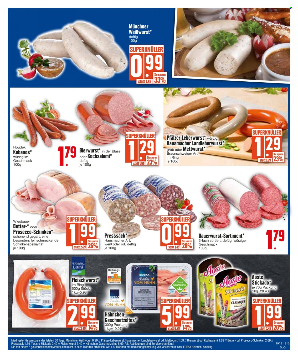 Edeka Prospekte  - 31.07.2023 - 5.08.2023. Seite 15