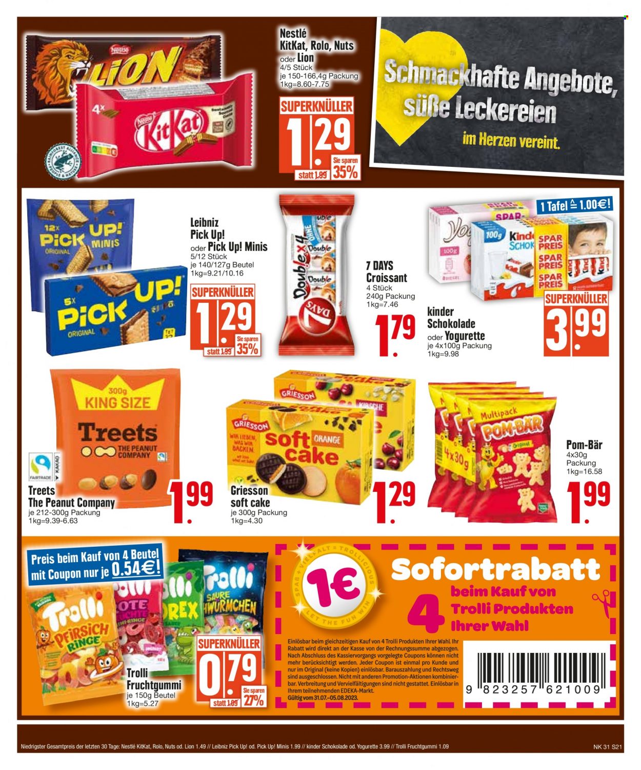 Edeka Prospekte  - 31.07.2023 - 5.08.2023. Seite 21
