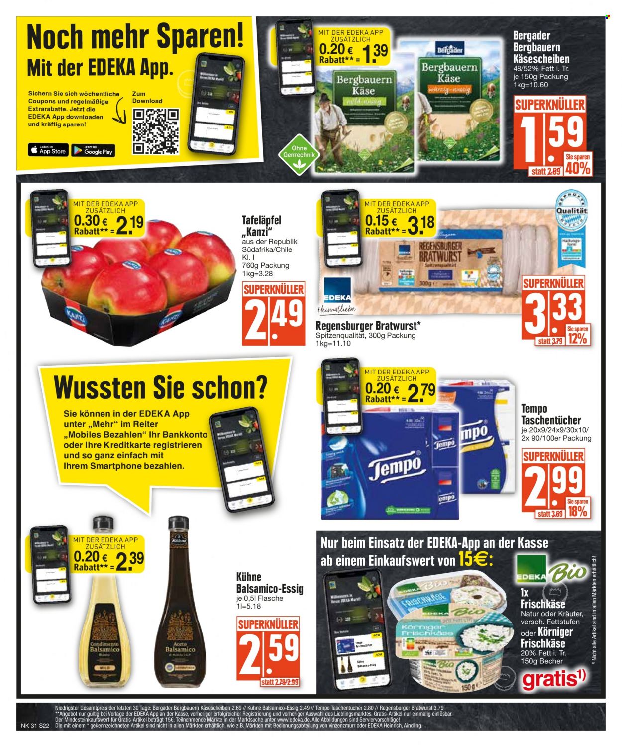Edeka Prospekte  - 31.07.2023 - 5.08.2023. Seite 22