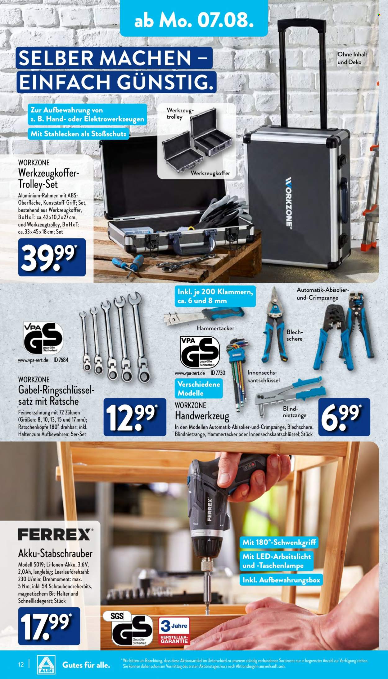 ALDI Nord Prospekte  - 7.08.2023 - 12.08.2023. Seite 12