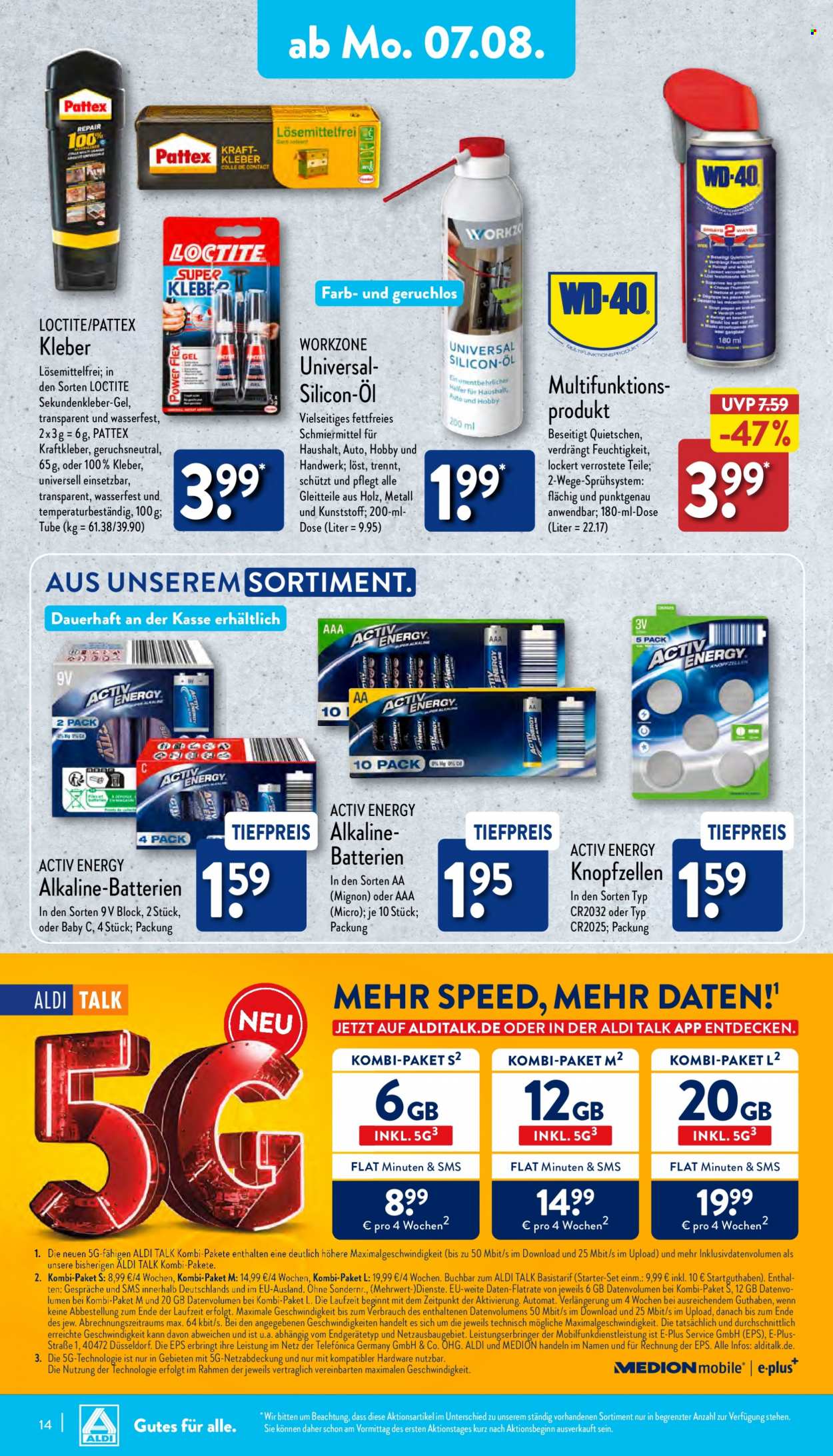 ALDI Nord Prospekte  - 7.08.2023 - 12.08.2023. Seite 14