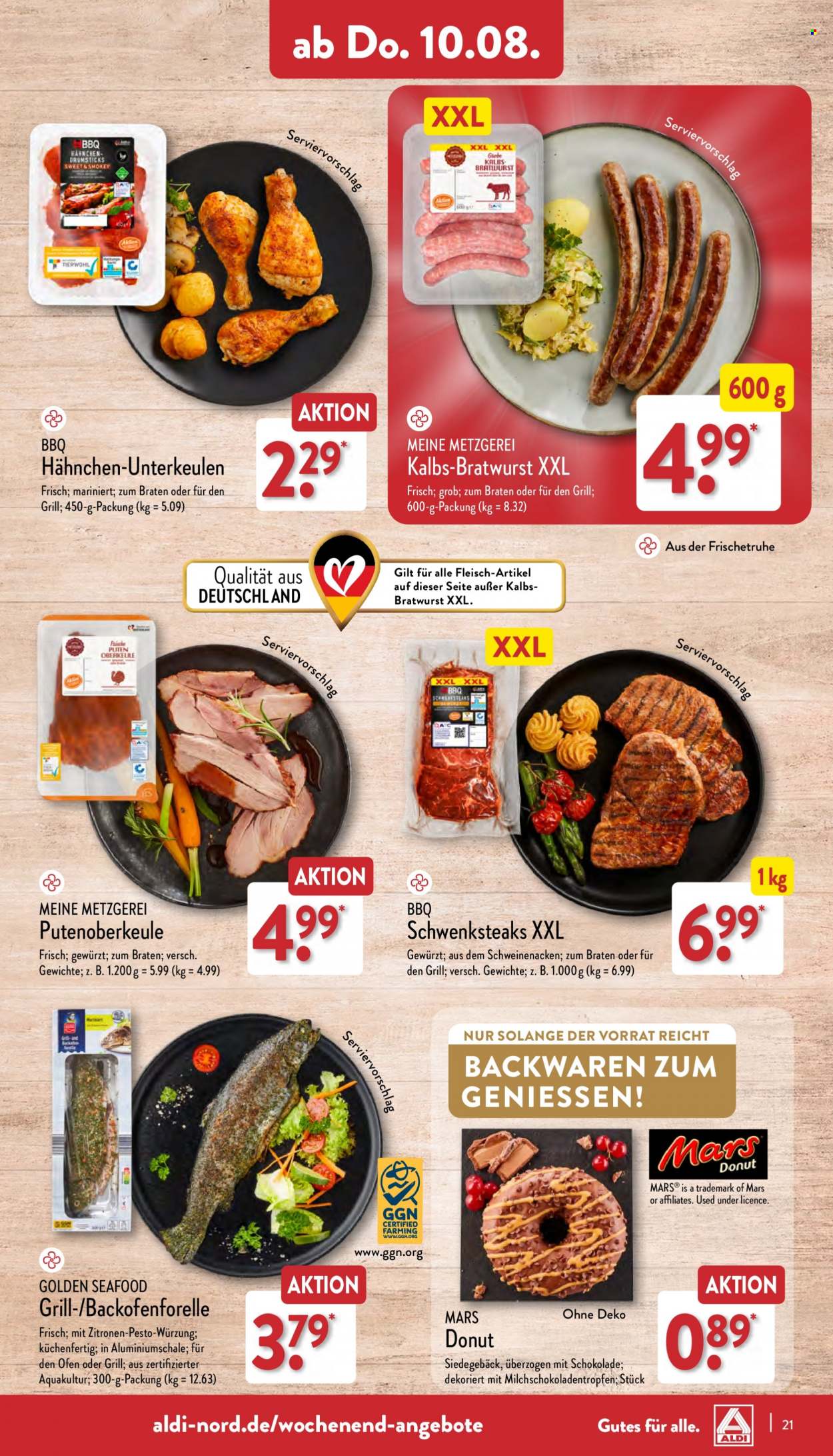 ALDI Nord Prospekte  - 7.08.2023 - 12.08.2023. Seite 21
