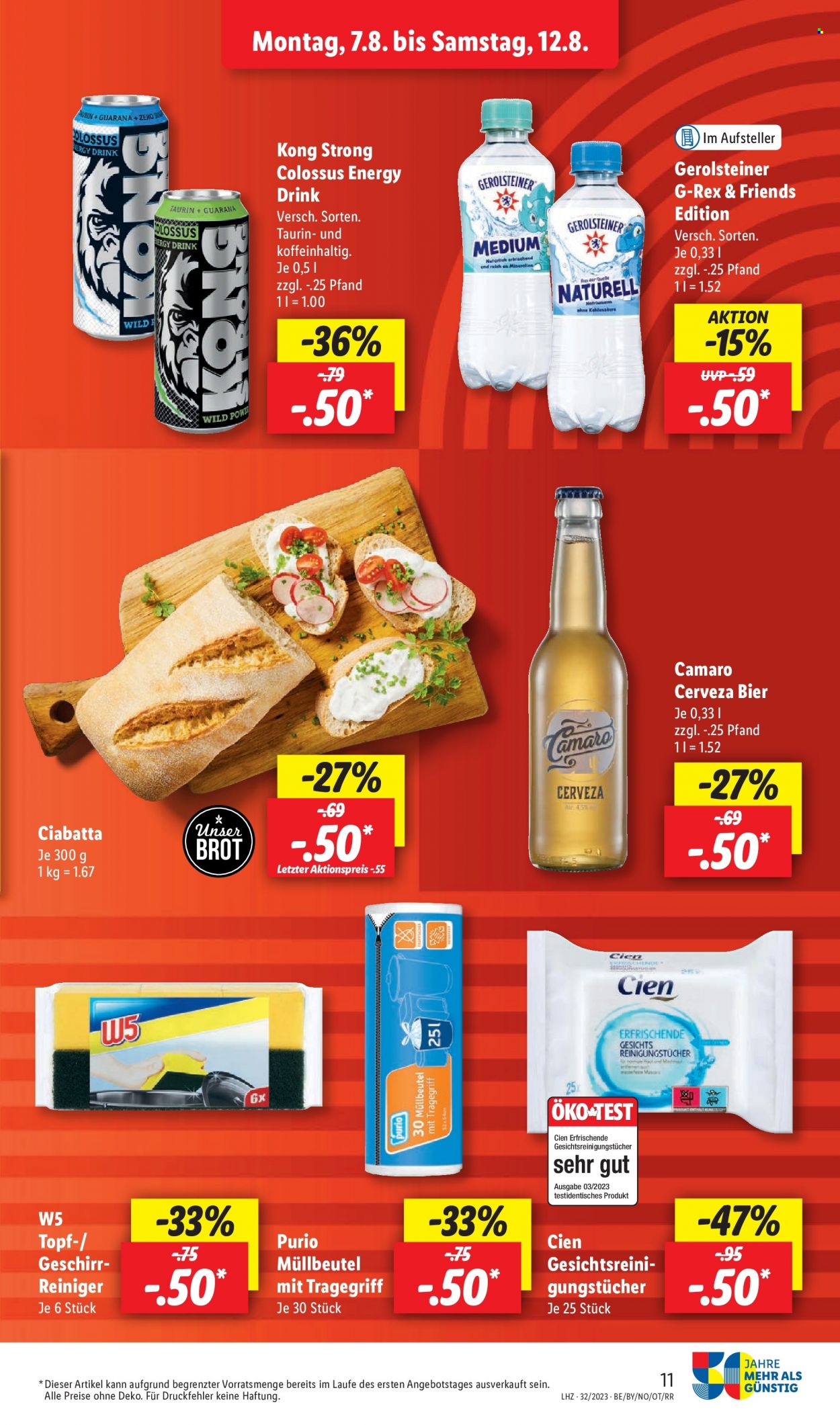 Lidl Prospekte  - 7.08.2023 - 12.08.2023. Seite 11