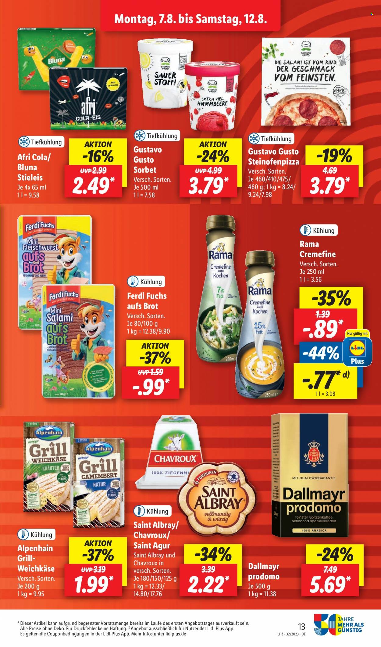 Lidl Prospekte  - 7.08.2023 - 12.08.2023. Seite 13