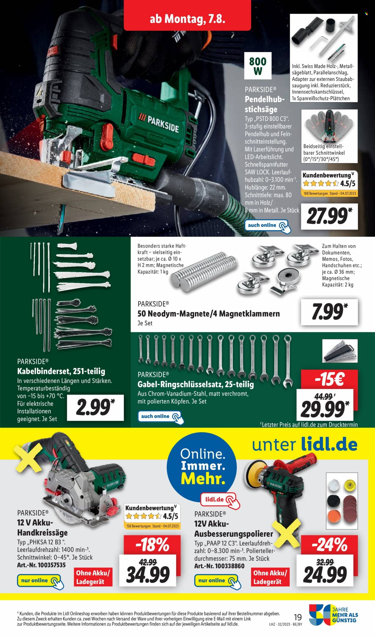 Lidl Prospekte  - 7.08.2023 - 12.08.2023. Seite 21