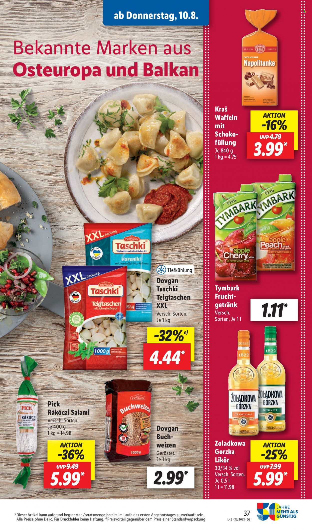 Lidl Prospekte  - 7.08.2023 - 12.08.2023. Seite 45