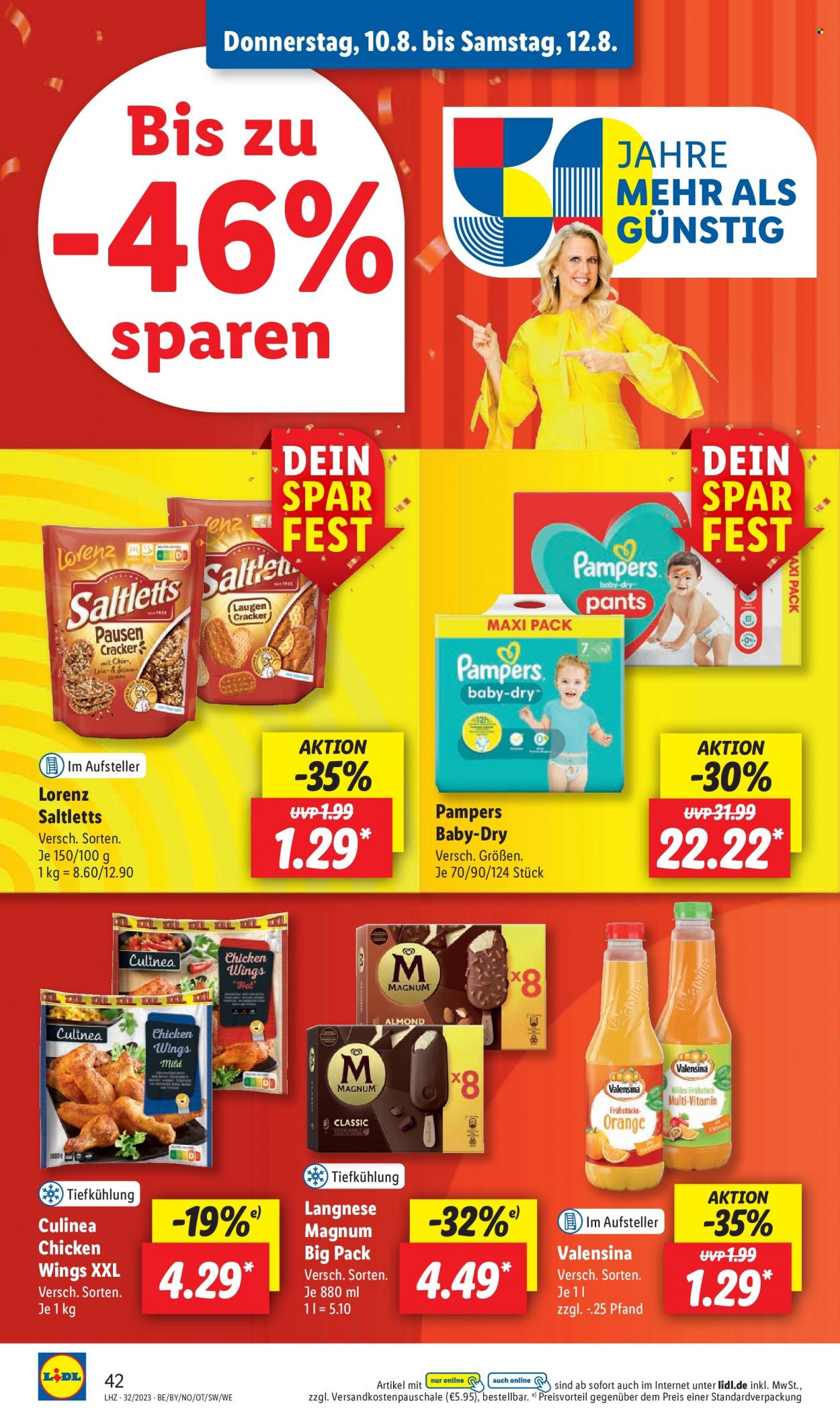 Lidl Prospekte  - 7.08.2023 - 12.08.2023. Seite 52