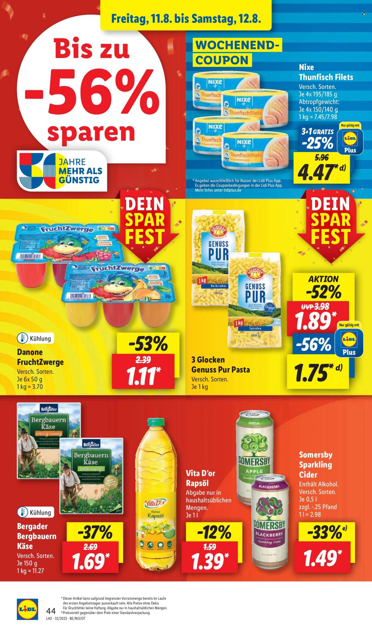 Lidl Prospekte  - 7.08.2023 - 12.08.2023. Seite 54