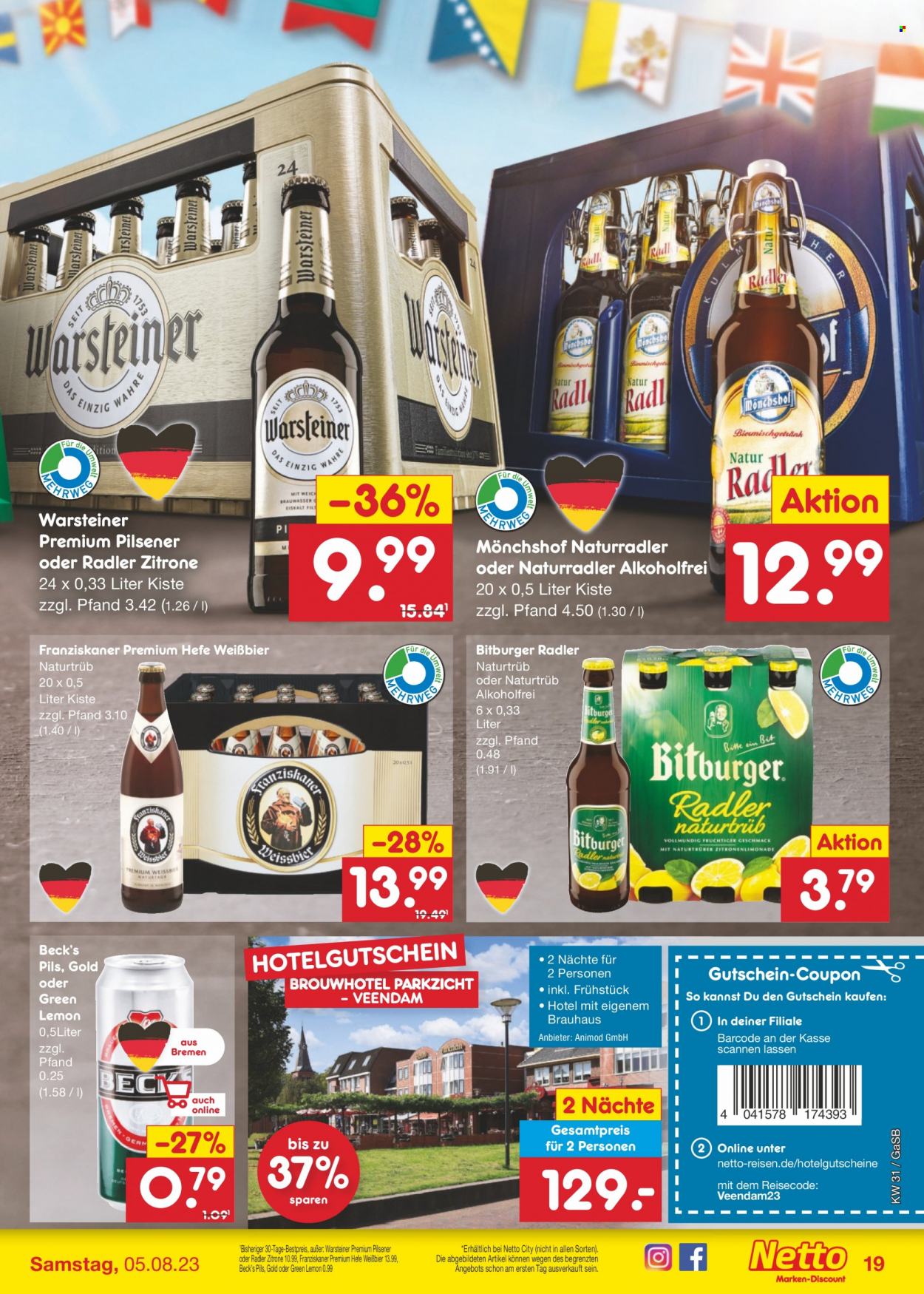 Netto Marken-Discount Prospekte  - 31.07.2023 - 5.08.2023. Seite 23