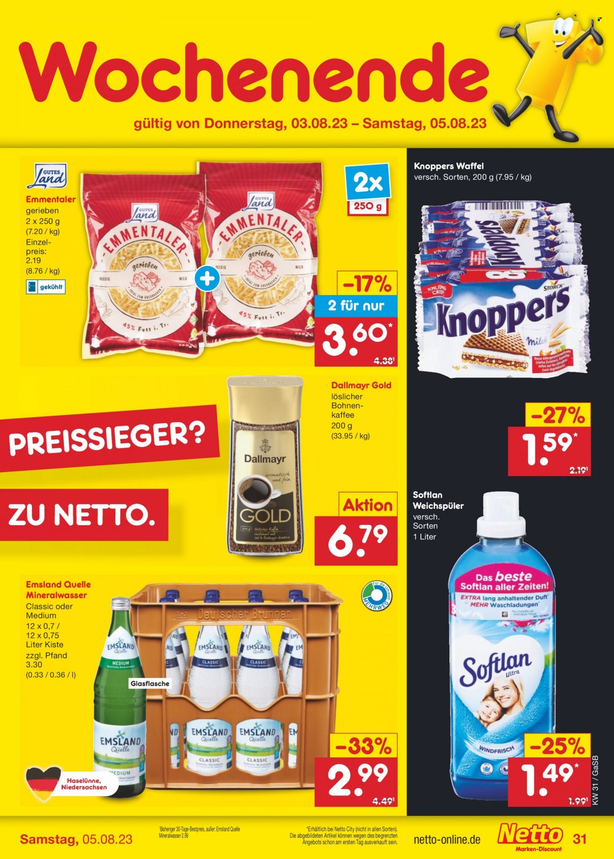 Netto Marken-Discount Prospekte  - 31.07.2023 - 5.08.2023. Seite 35