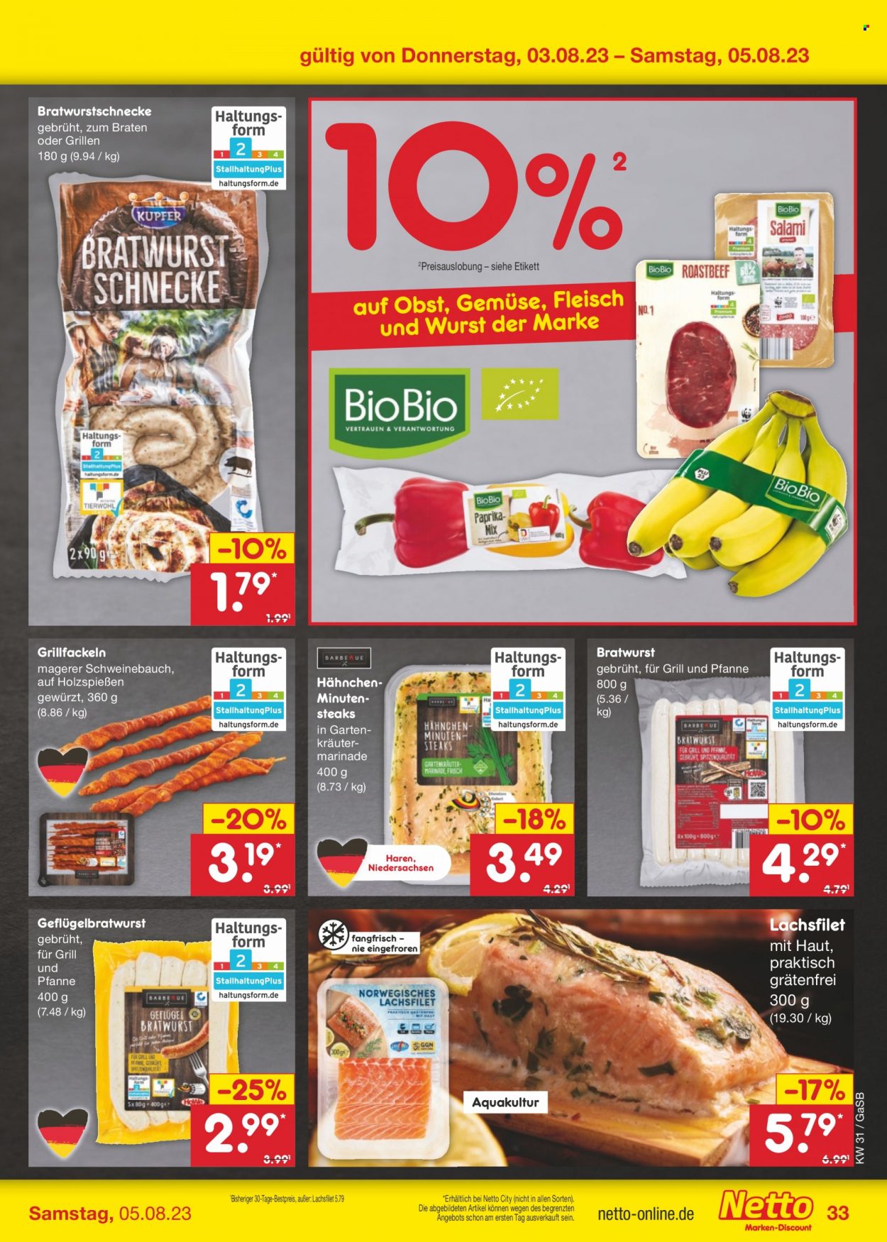 Netto Marken-Discount Prospekte  - 31.07.2023 - 5.08.2023. Seite 37