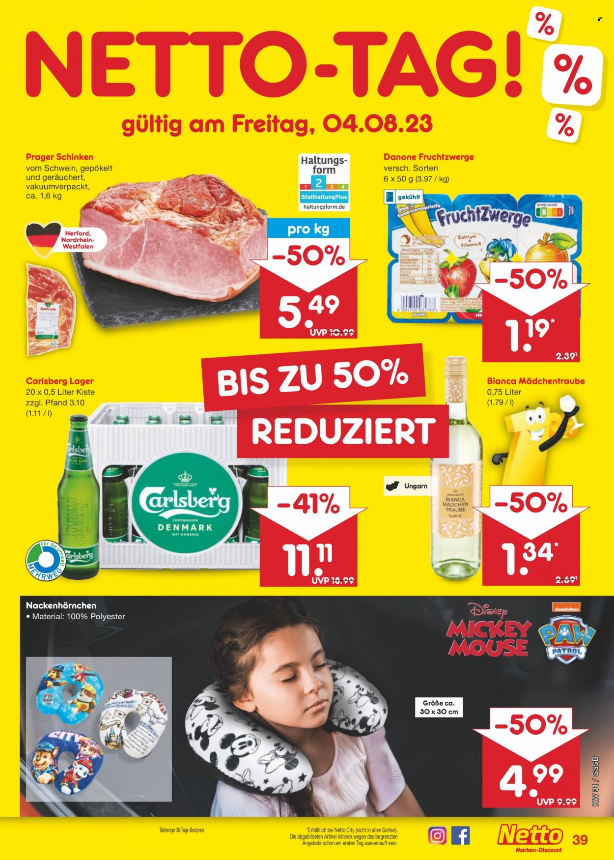 Netto Marken-Discount Prospekte  - 31.07.2023 - 5.08.2023. Seite 43