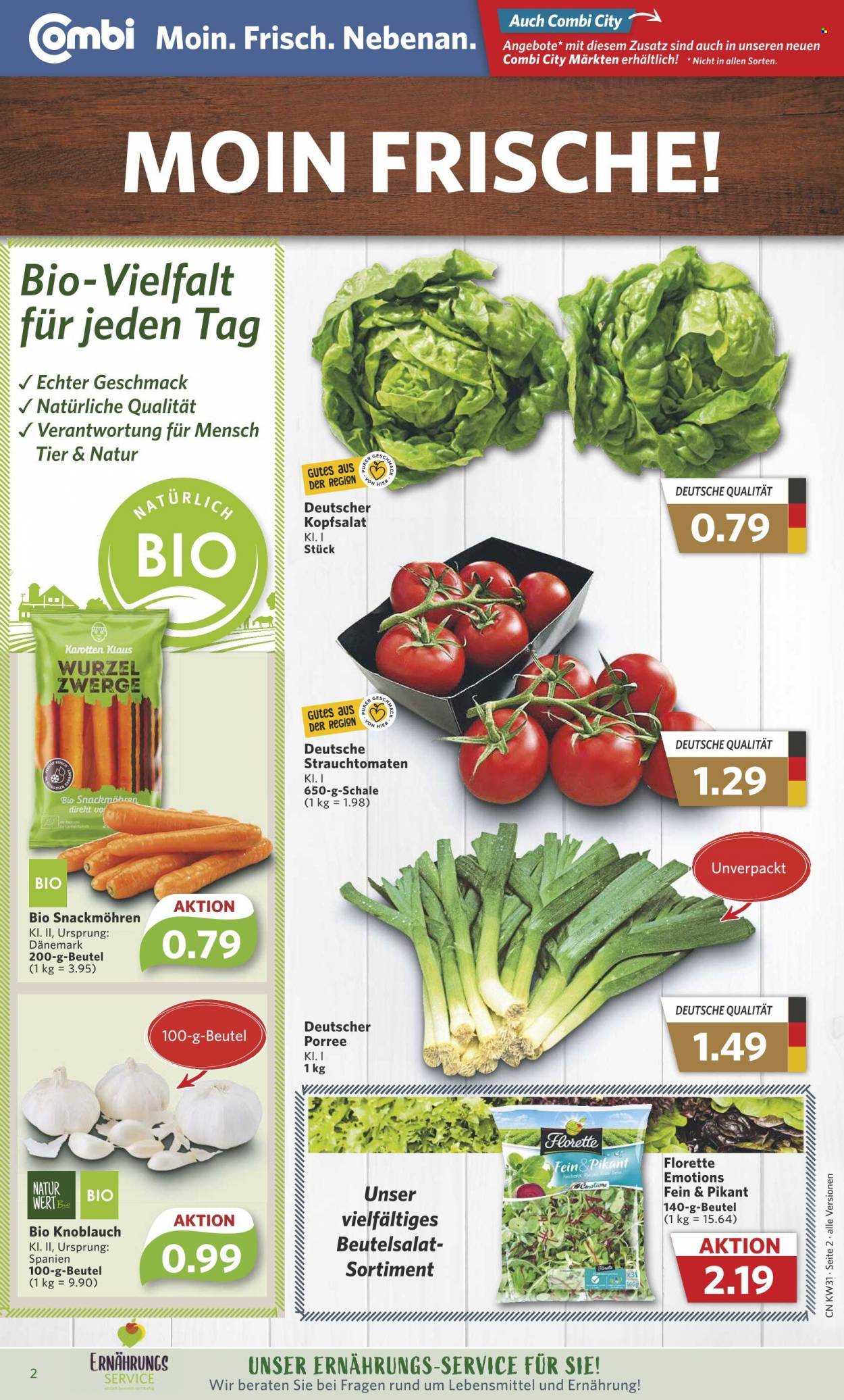 Combi Prospekte  - 31.07.2023 - 5.08.2023. Seite 2