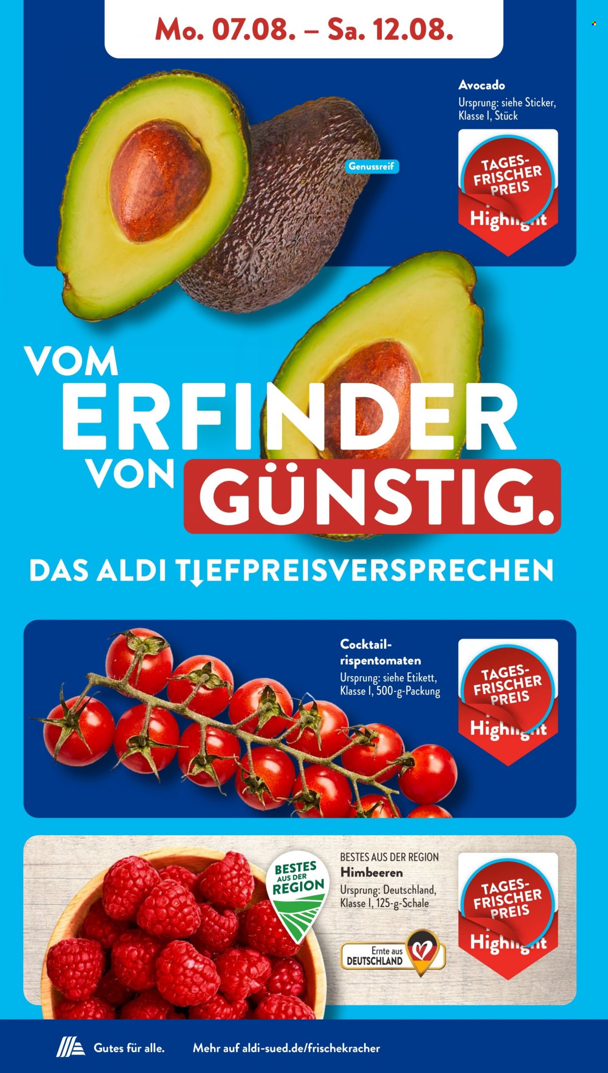 ALDI SÜD Prospekte  - 7.08.2023 - 12.08.2023. Seite 4