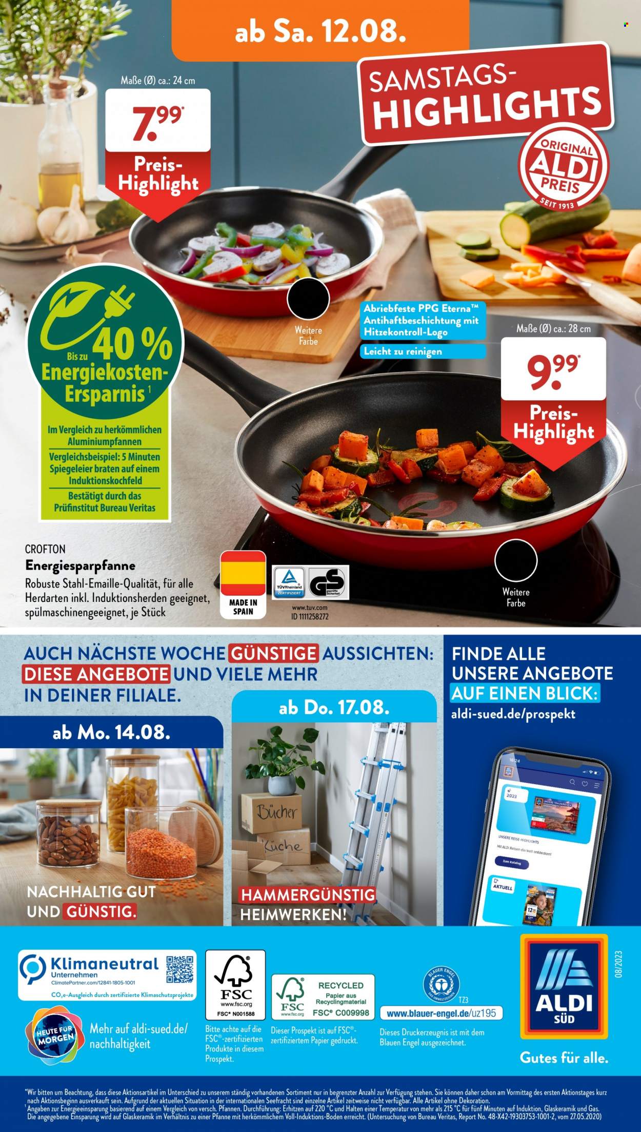 ALDI SÜD Prospekte  - 7.08.2023 - 12.08.2023. Seite 39