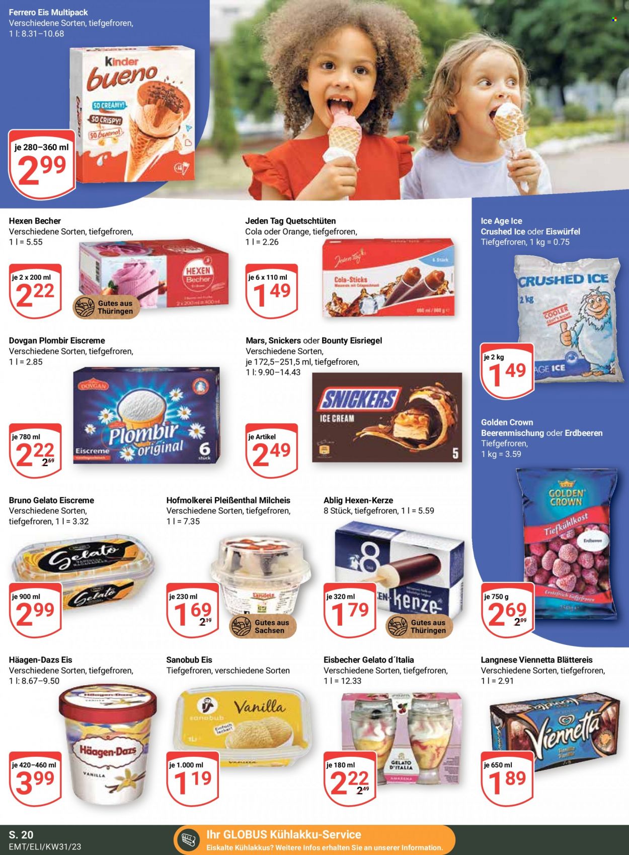 Globus Prospekte  - 31.07.2023 - 5.08.2023. Seite 20