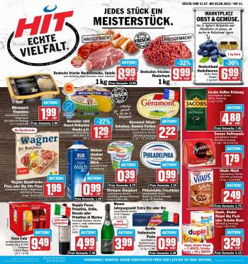 Prospekte Hit - 31.07.2023 - 5.08.2023.