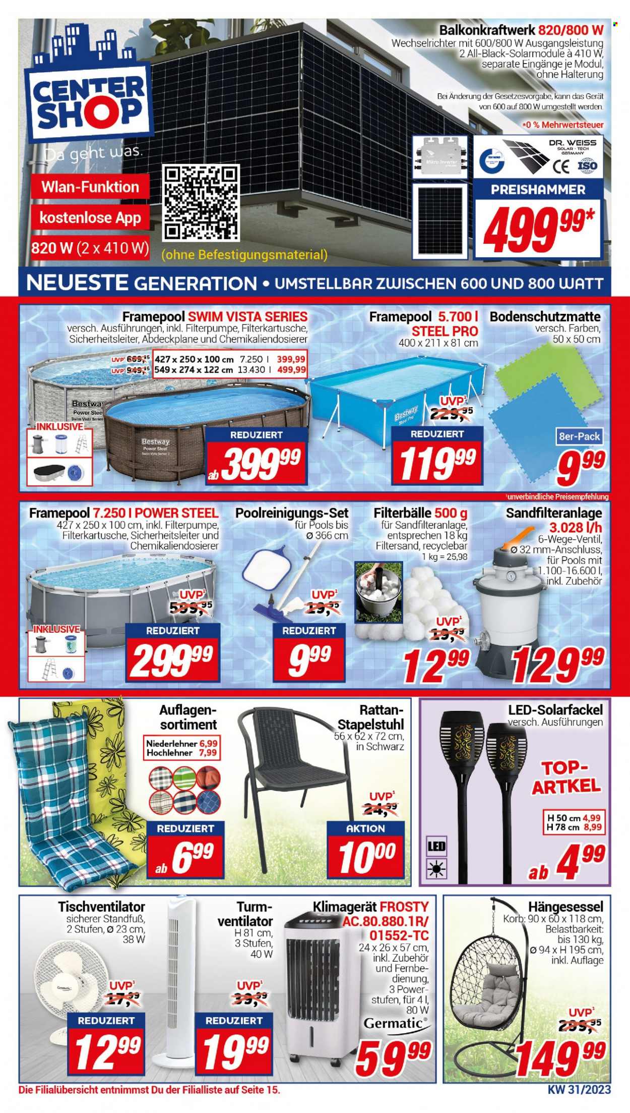 CENTERSHOP Prospekte  - 31.07.2023 - 5.08.2023. Seite 1