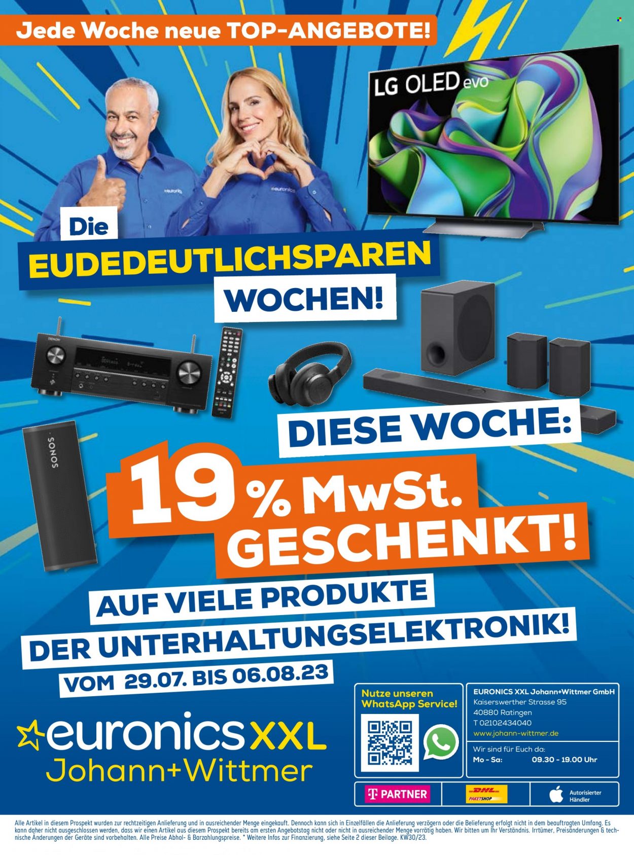 Euronics Prospekte  - 28.07.2023 - 3.08.2023. Seite 11