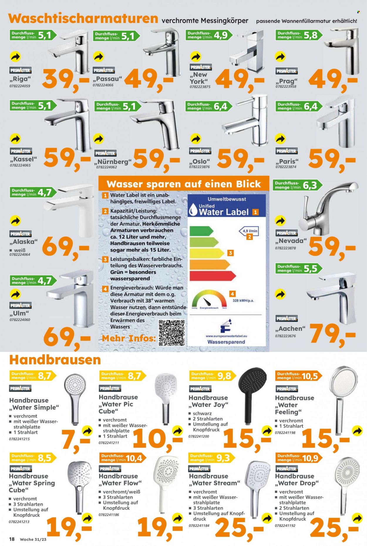 Globus Baumarkt Prospekte  - 31.07.2023 - 5.08.2023. Seite 18