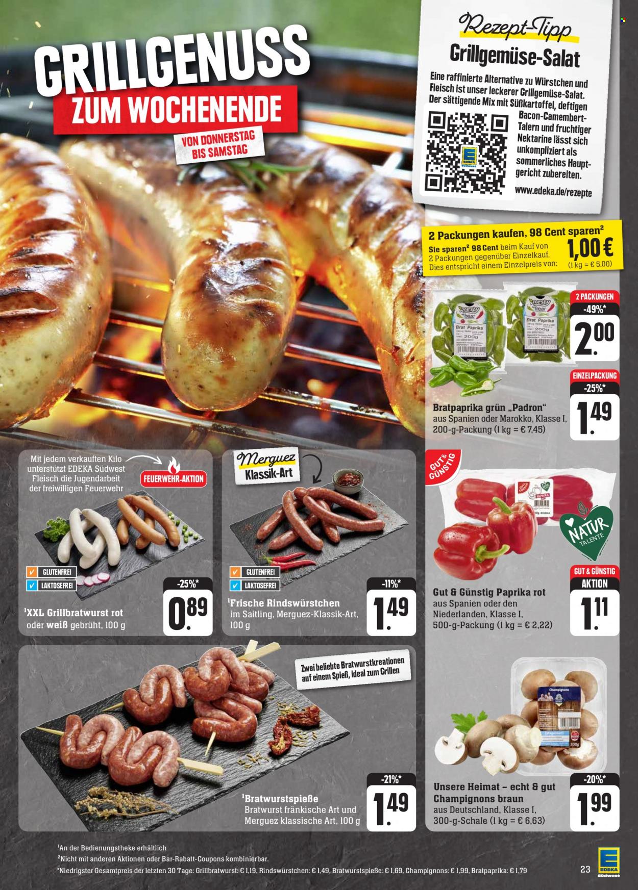 Edeka Prospekte  - 31.07.2023 - 5.08.2023. Seite 25
