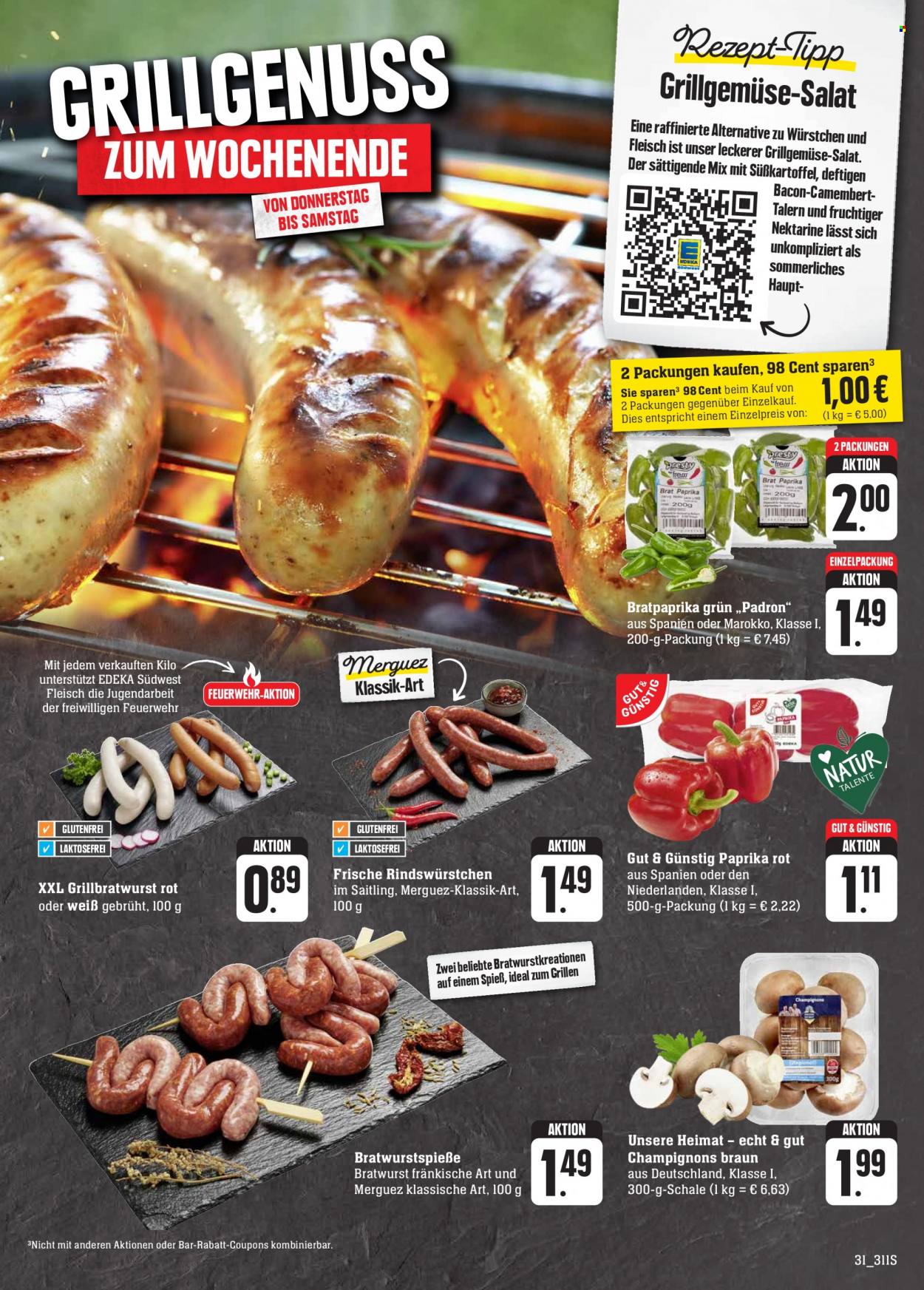 Edeka Prospekte  - 31.07.2023 - 5.08.2023. Seite 31