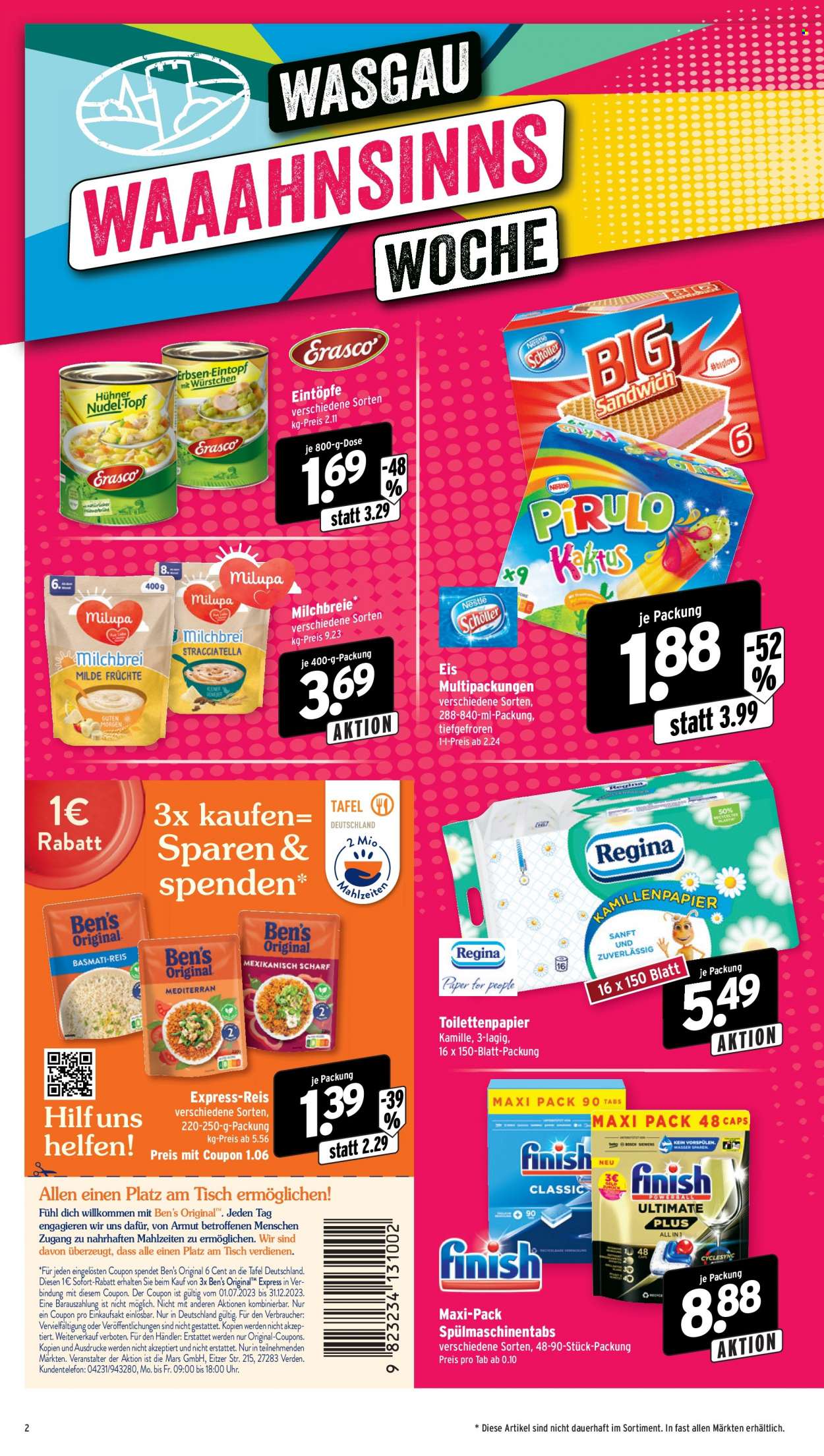 Wasgau Prospekte  - 31.07.2023 - 5.08.2023. Seite 2
