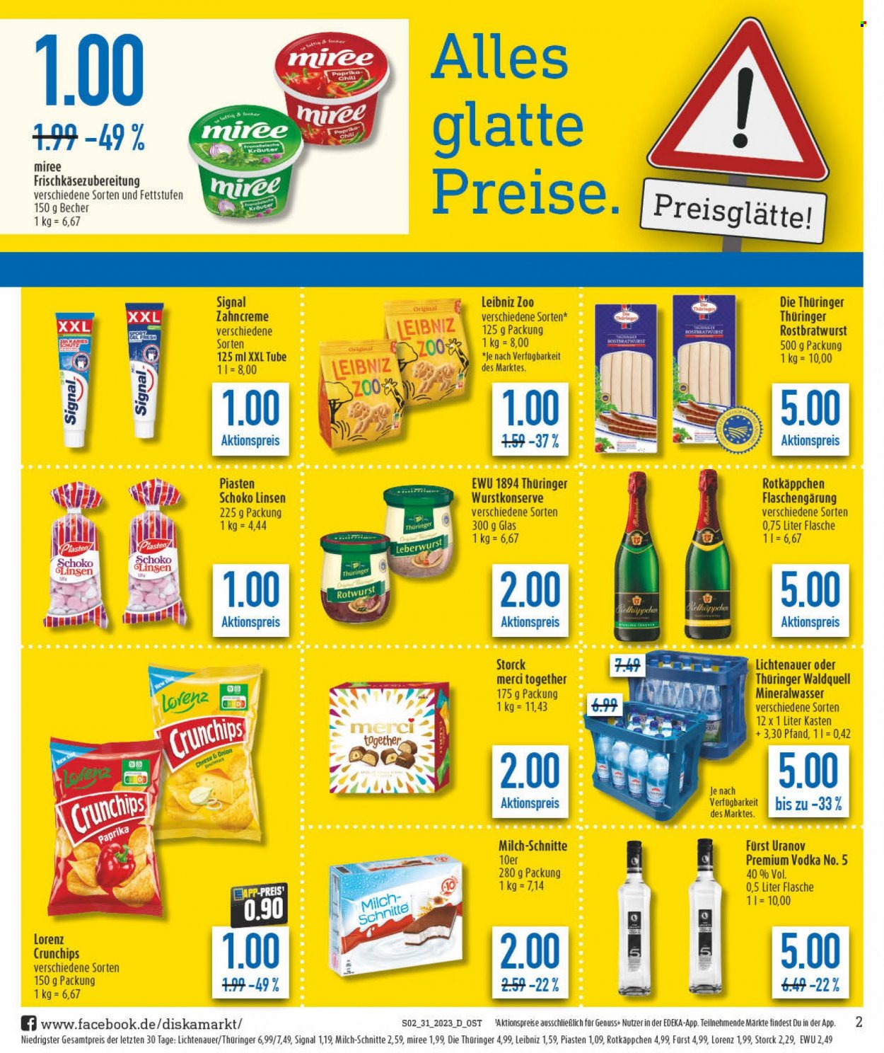 Diska Prospekte  - 31.07.2023 - 5.08.2023. Seite 2