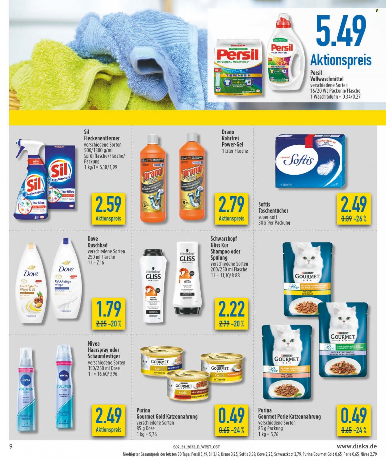 Diska Prospekte  - 31.07.2023 - 5.08.2023. Seite 9