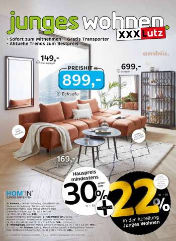 Prospekte XXXLutz - 30.07.2023 - 27.08.2023.
