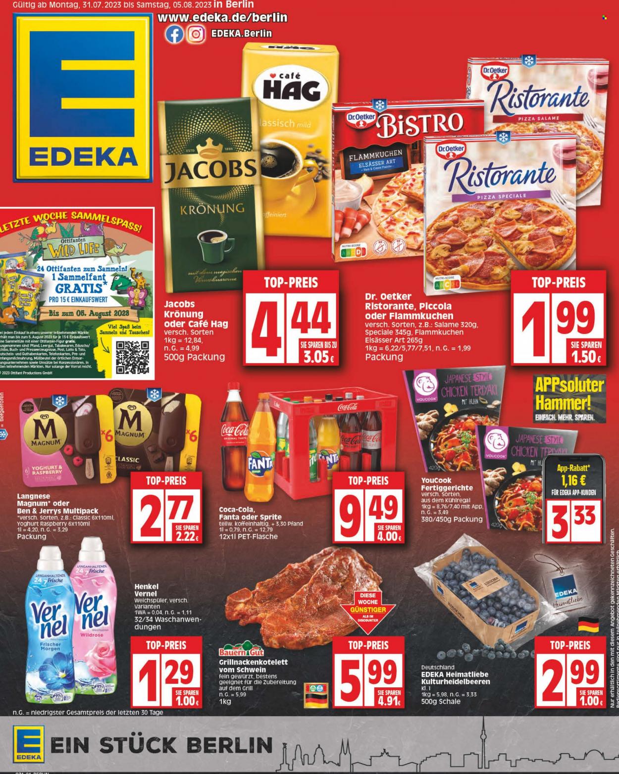 Edeka Prospekte  - 31.07.2023 - 5.08.2023. Seite 1