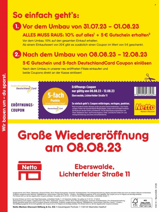 Netto Marken-Discount Prospekte  - 31.07.2023 - 1.08.2023. Seite 2