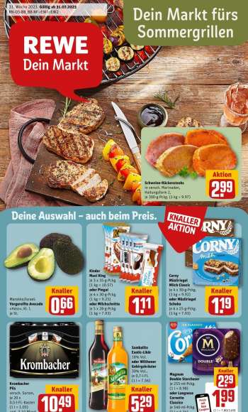 Prospekte REWE - 31.07.2023 - 5.08.2023.