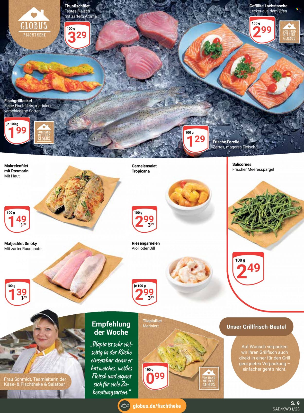 Globus Prospekte  - 31.07.2023 - 5.08.2023. Seite 13