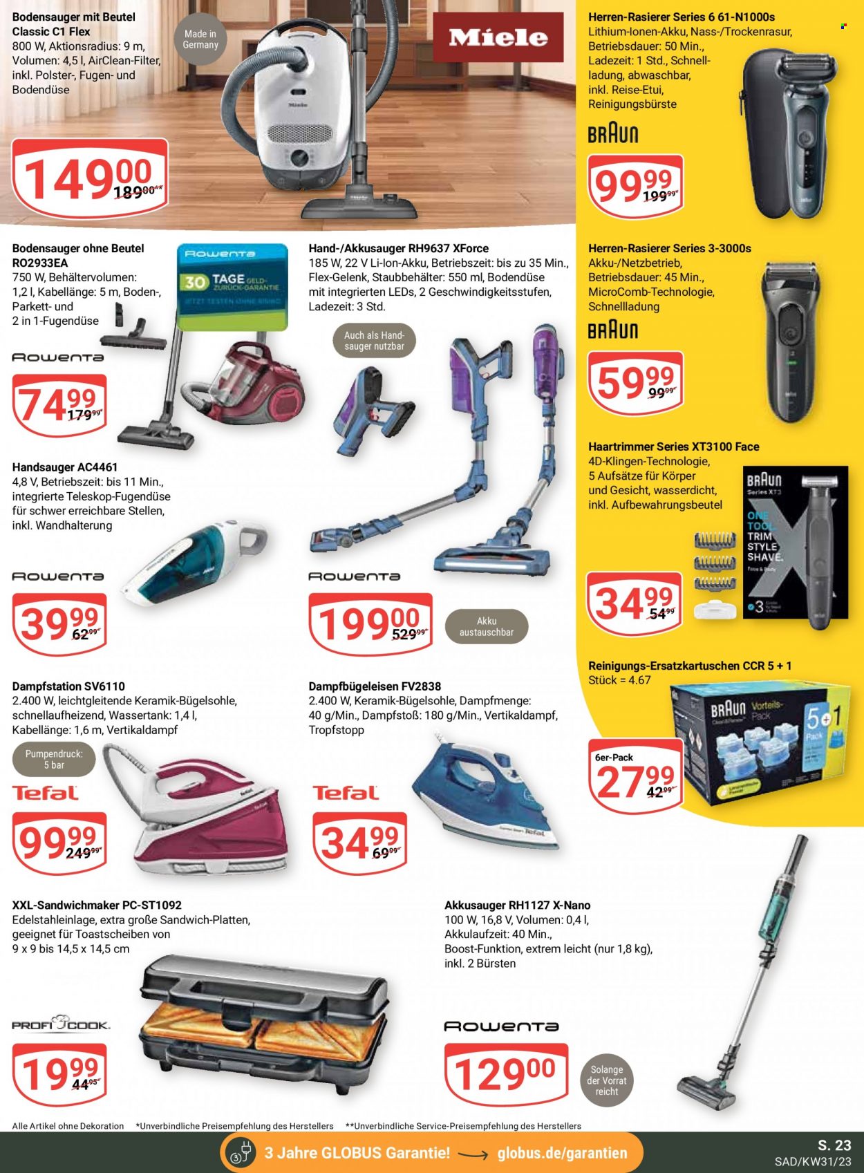 Globus Prospekte  - 31.07.2023 - 5.08.2023. Seite 27
