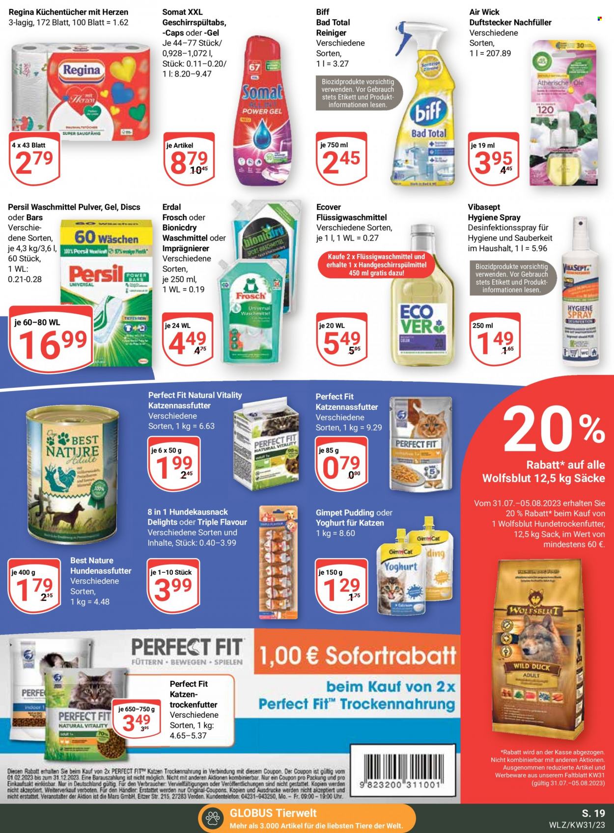 Globus Prospekte  - 31.07.2023 - 5.08.2023. Seite 21
