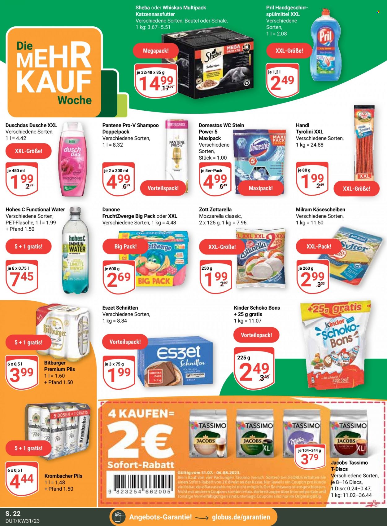 Globus Prospekte  - 31.07.2023 - 5.08.2023. Seite 25