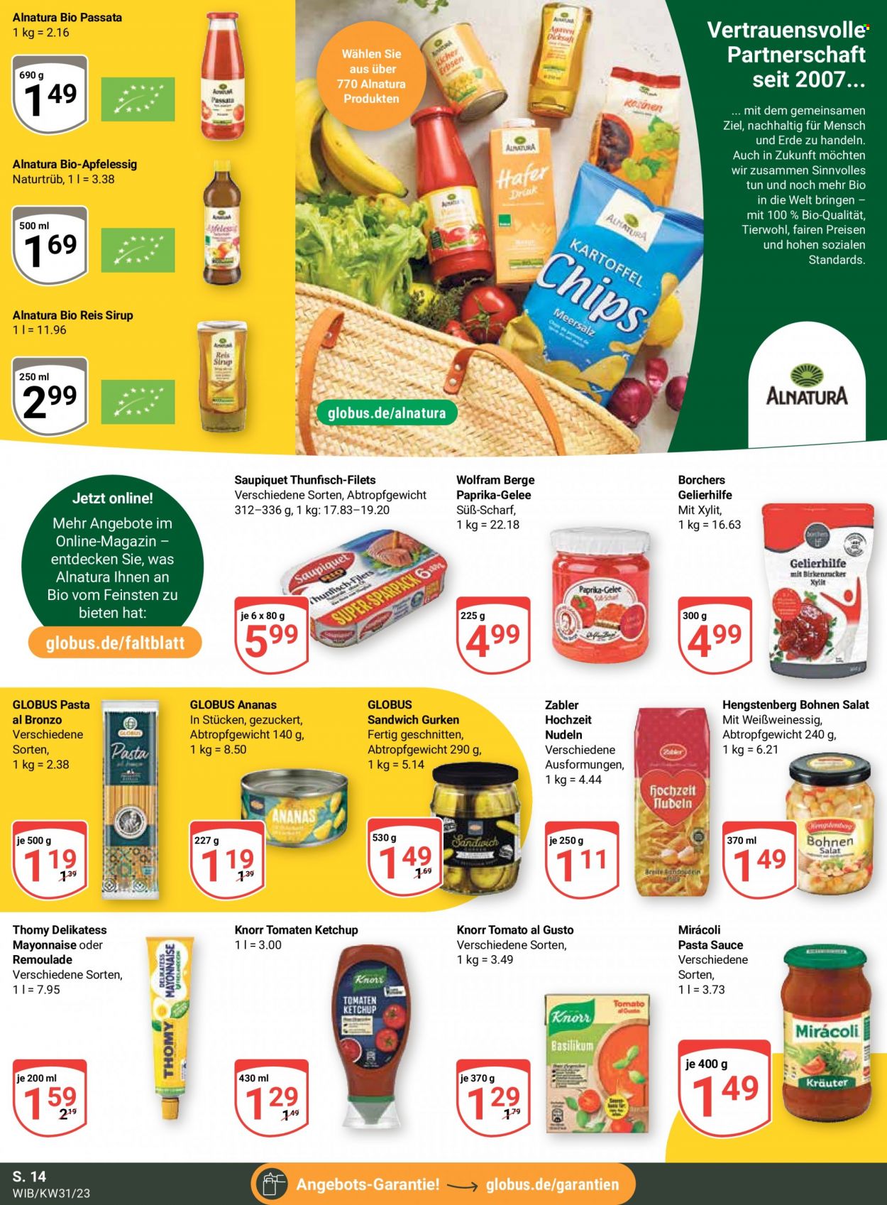 Globus Prospekte  - 31.07.2023 - 5.08.2023. Seite 16