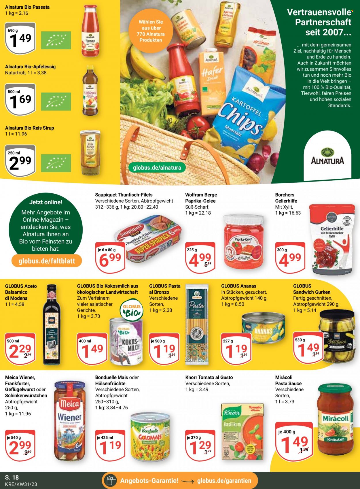 Globus Prospekte  - 31.07.2023 - 5.08.2023. Seite 22