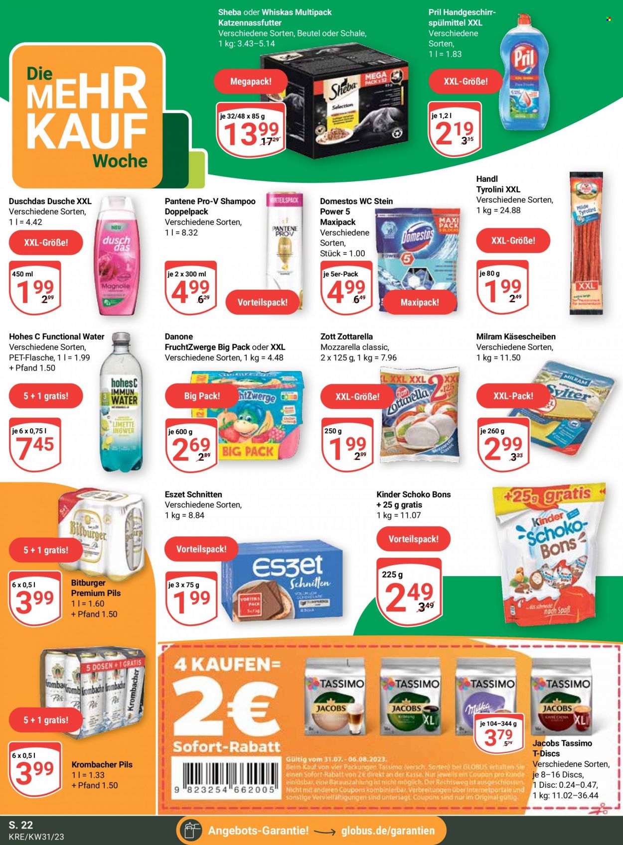 Globus Prospekte  - 31.07.2023 - 5.08.2023. Seite 26